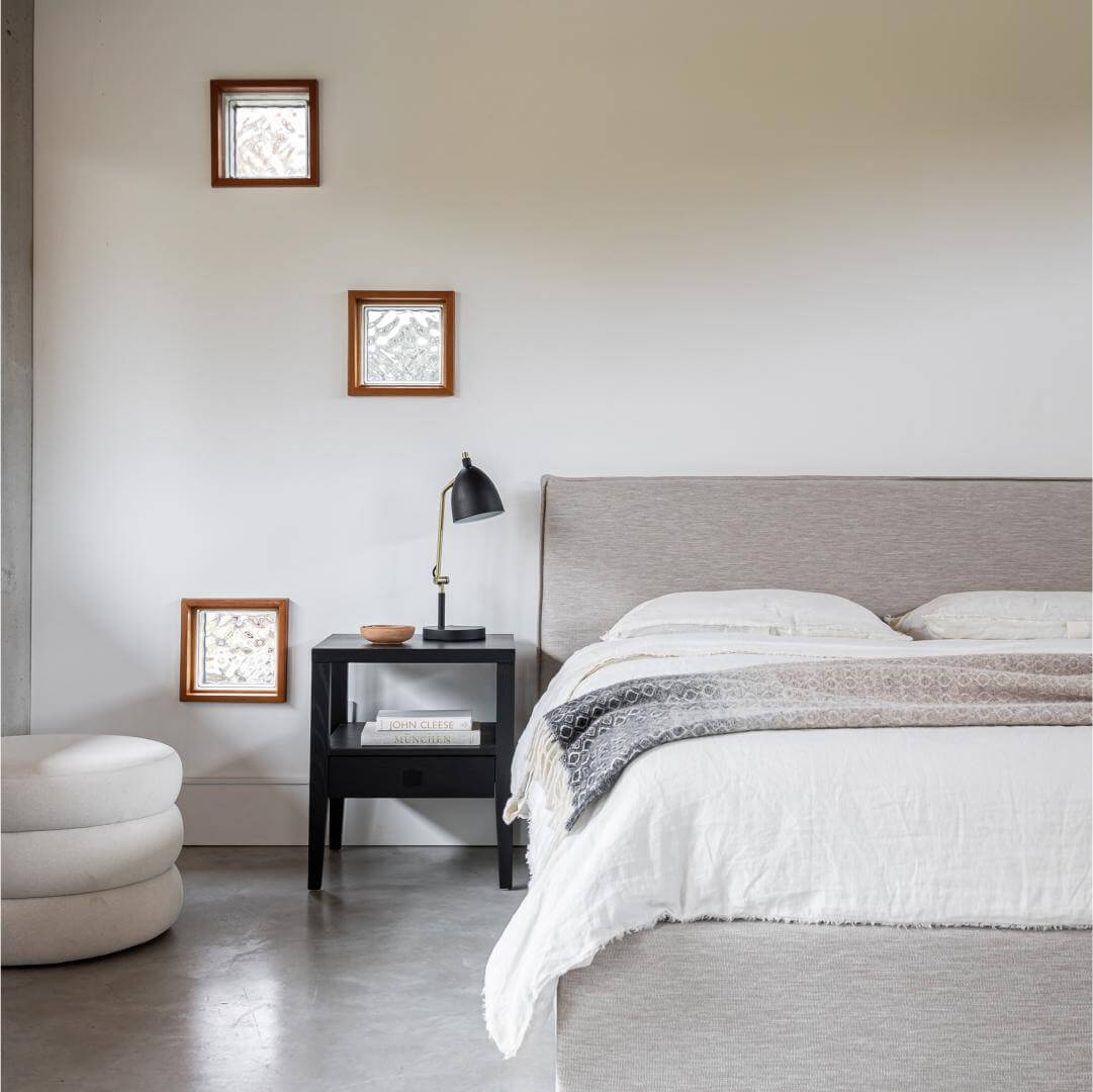 Metro 1 Drawer Accent Table - Black