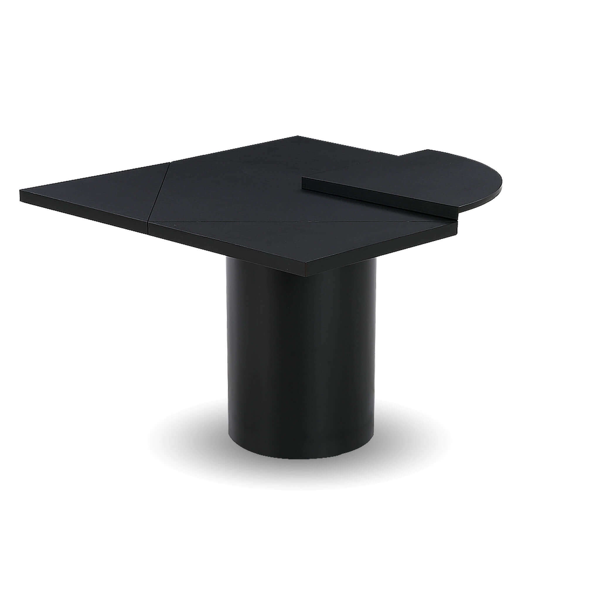 Square-Up Extension Dining Table – Black