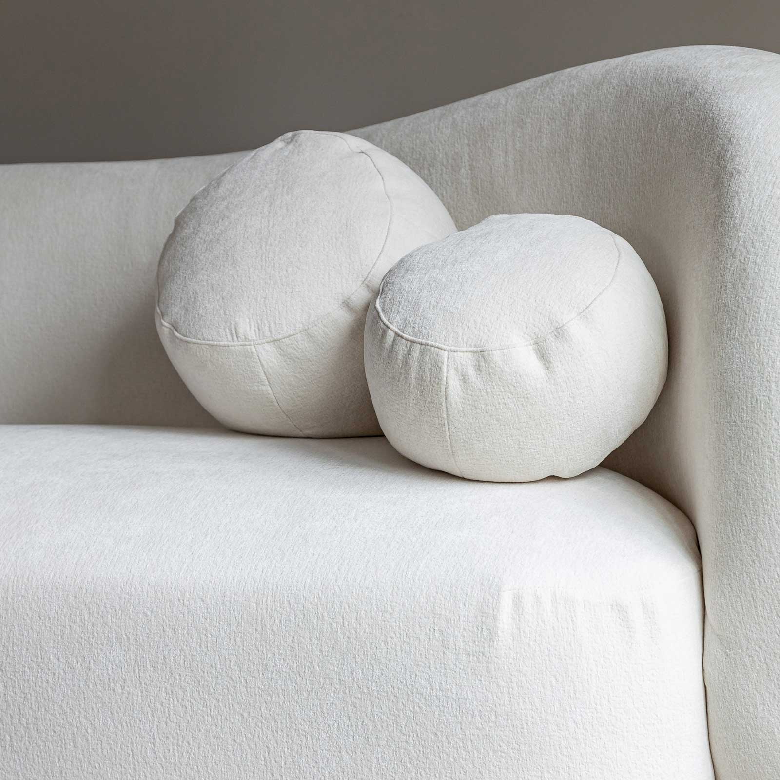 Nest Curve Sofa - Ivory