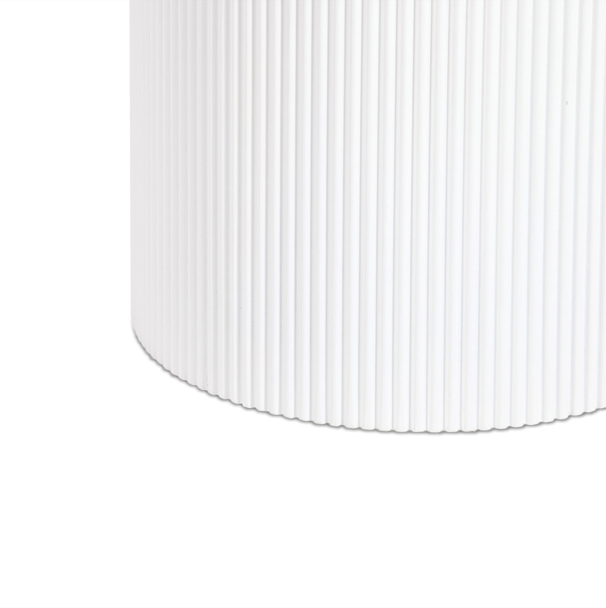 OvalNest Extension Dining Table - White/White