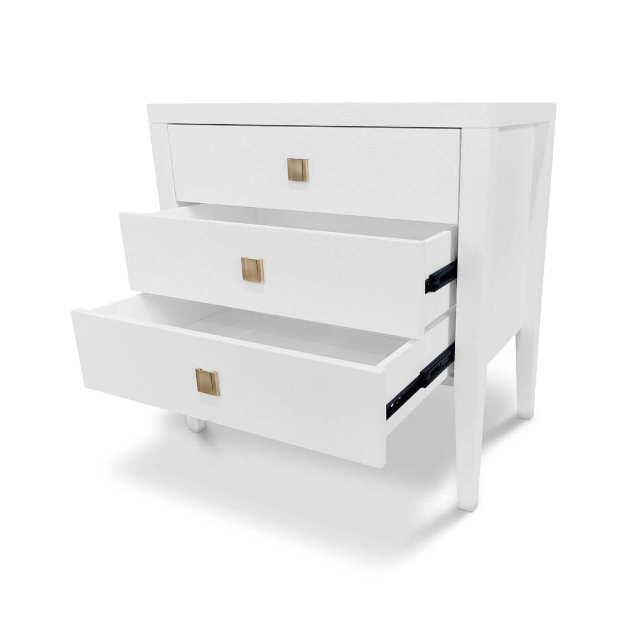 Hara 3 Drawer Dresser - White