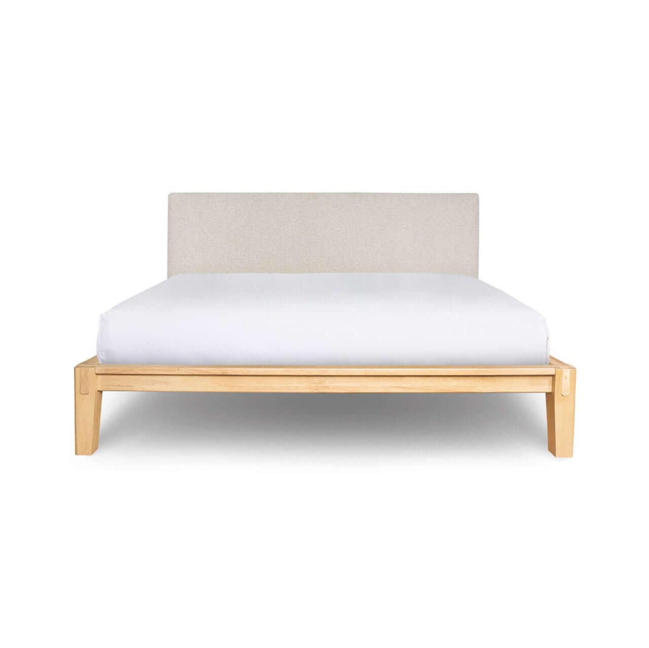 Luna Tool-Free Queen Bed - Buff