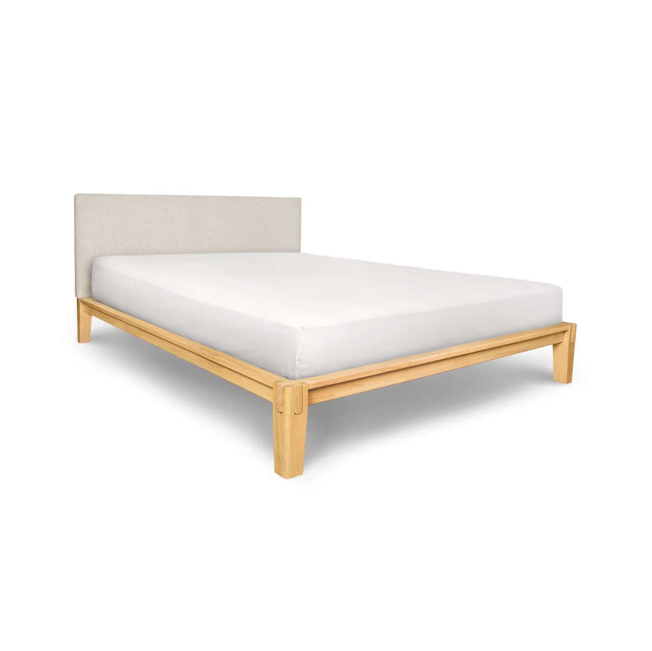 Luna Tool-Free Queen Bed - Buff